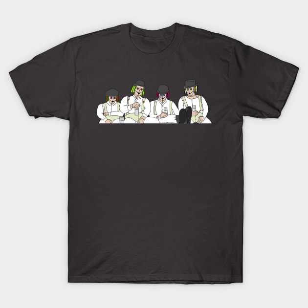 4 Ragdoll Droogs T-Shirt by Sashibala